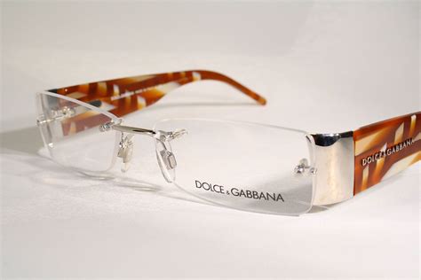 dolce gabbana brillenkollektion|dolce and gabbana rimless glasses.